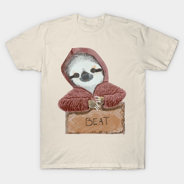 Slothfish aka codfish beatboxer T-Shirt by LusaDesign